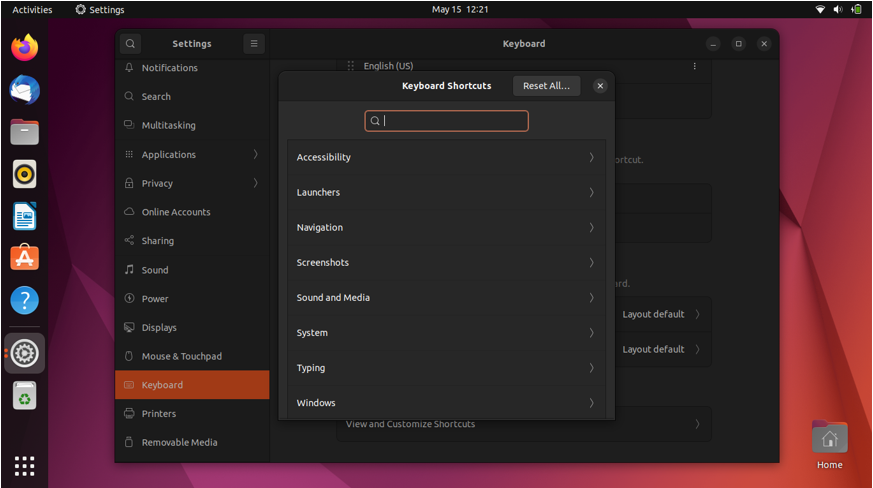 Configurar los atajos de teclado que hacer después de instalar Ubuntu